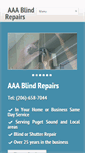Mobile Screenshot of aaablindrepair.com